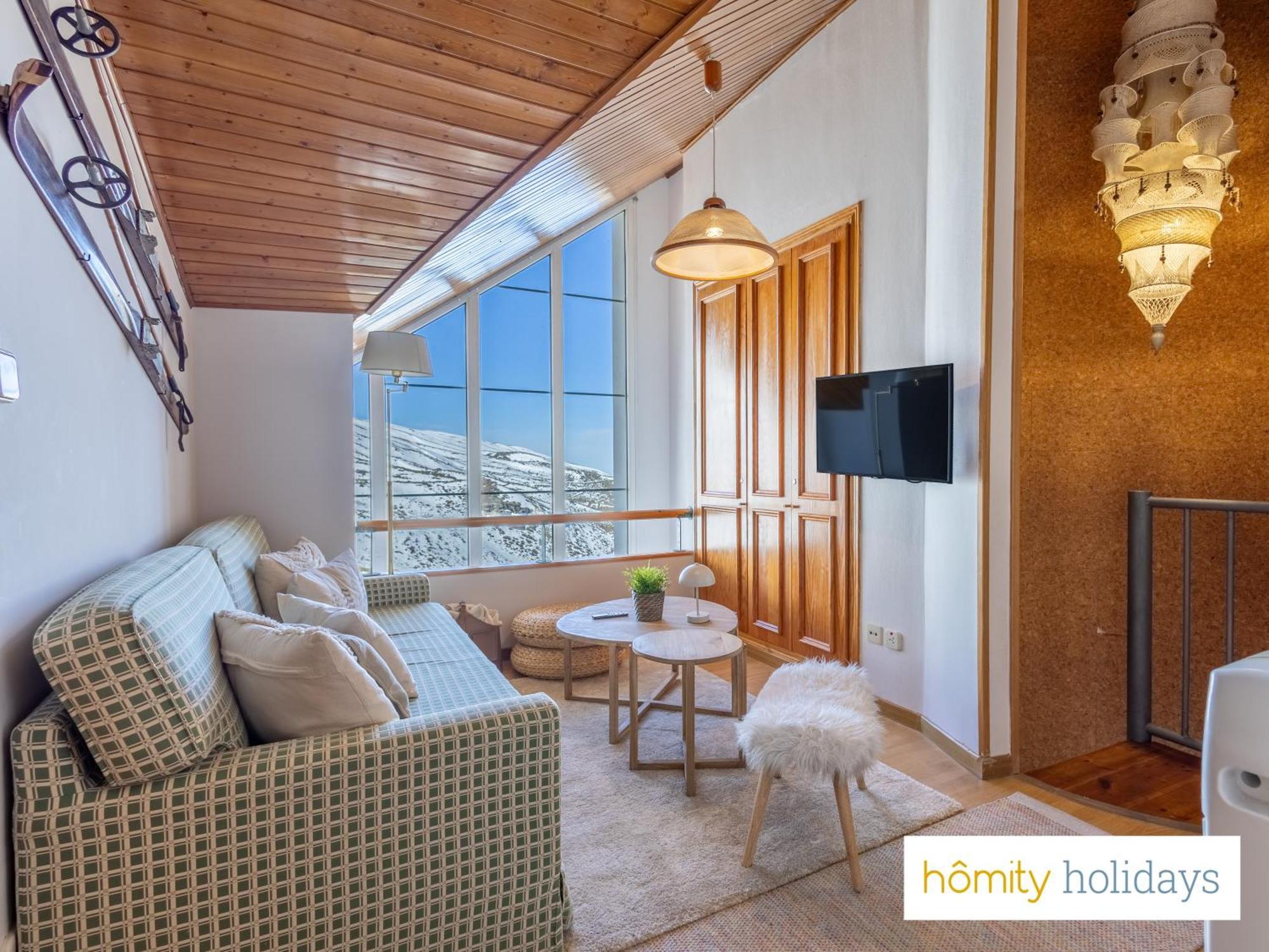 Homity Holidays - Duplex Sierra Nevada - Montebajo - A Pie De Pista ภายนอก รูปภาพ