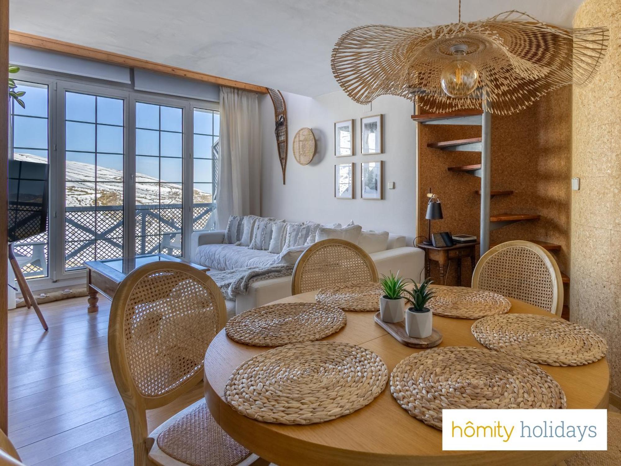 Homity Holidays - Duplex Sierra Nevada - Montebajo - A Pie De Pista ภายนอก รูปภาพ